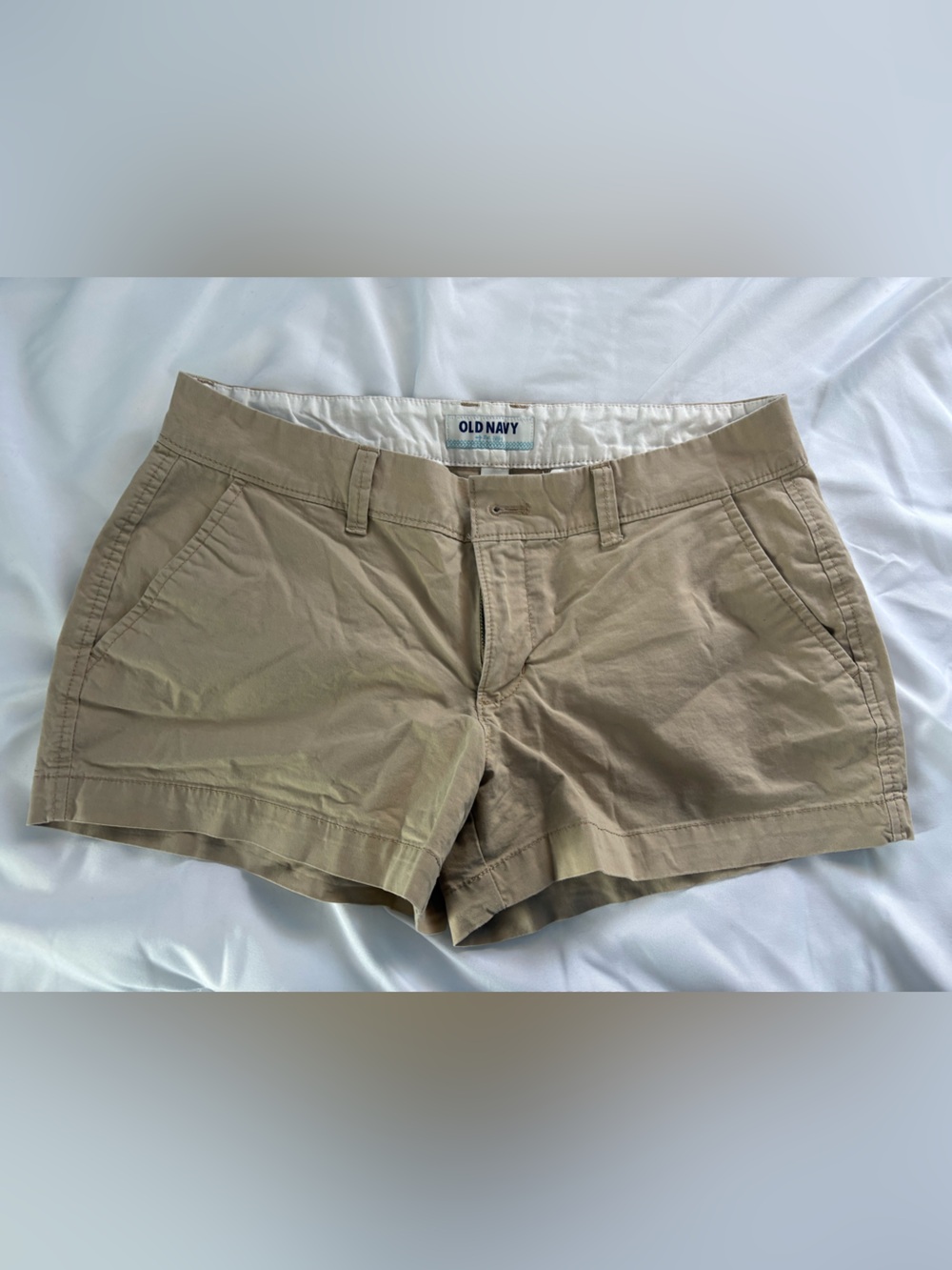 Old Navy Beige/Tan Women's Chino Shorts